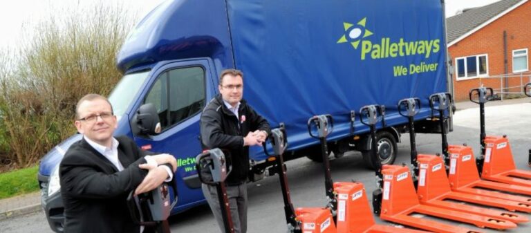 Palletways London Invests in Electric Pump Trucks