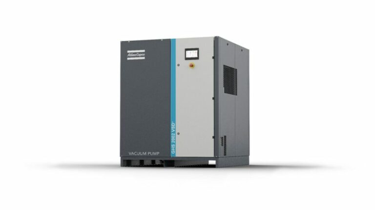 Atlas Copco’s new range of GHS VSD+ vacuum pumps offer intelligent networking of vacuum pump and process