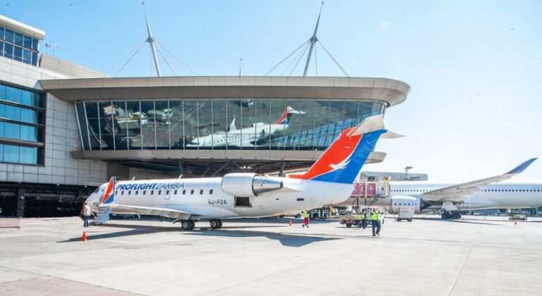 Proflight Overtakes South Africa On Lusaka-Johannesburg Flights