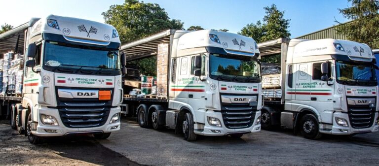 Grand Prix Express Celebrates 45th Anniversary with the Addition of Four New Trucks from Hexagon Leasing