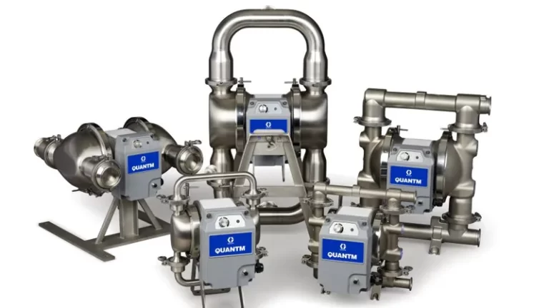 Graco Inc has launched its next generation electric-operated double diaphragm pump – the Quantm – for industrial and hygienic applications.