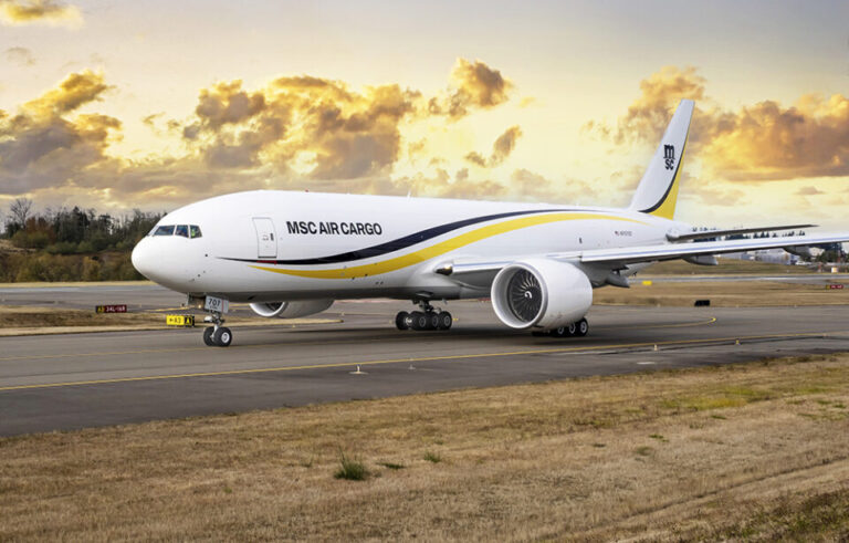 First MSC Air Cargo Aircraft Delivered