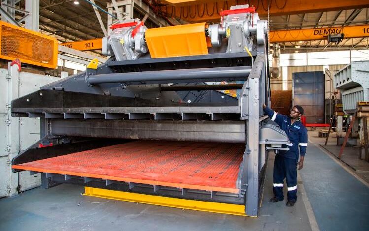 Meeting Africa’s growing demand for vibrating screens and feeders