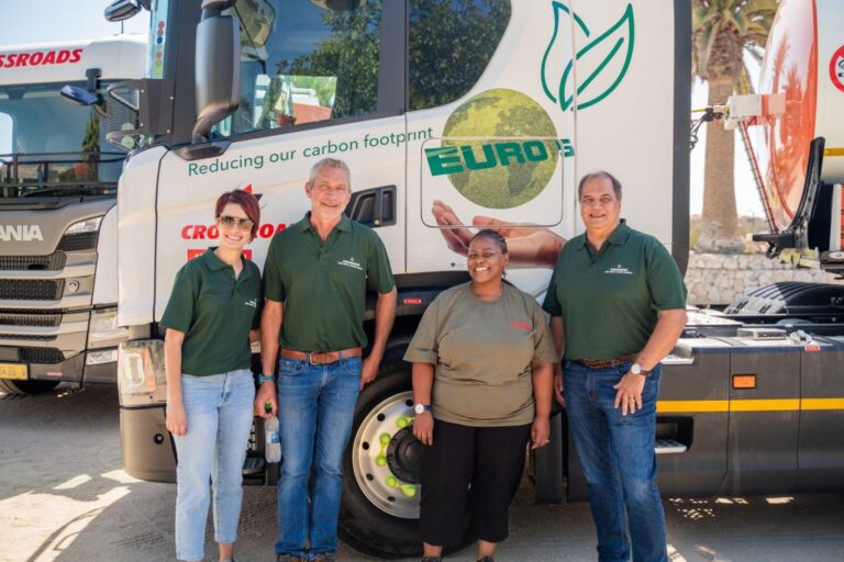 Crossroads Distribution Namibia goes green with seven Euro 5 Scania 6x4s