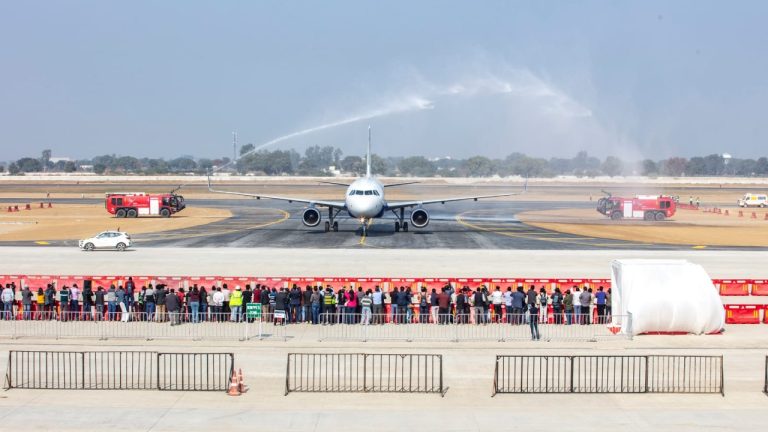 Noida International Airport successfully conducts validation flight