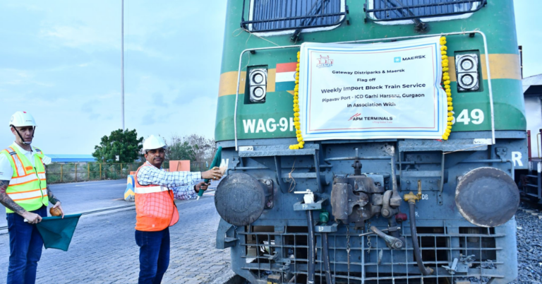 Gateway Distriparks Launches Pipavav Import Rail Service