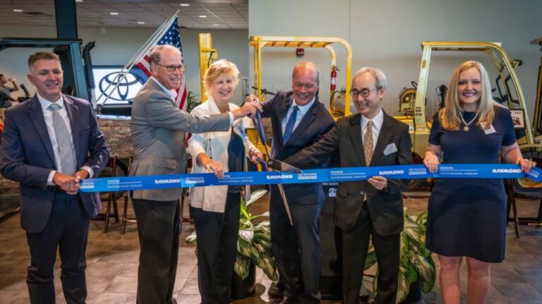 Toyota opens $100m electric forklift factory in Indiana